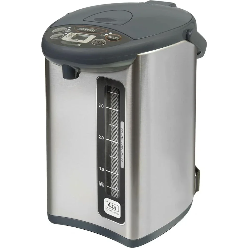 Toshiba CD-WHC40XH Micom Water Boiler And Warmer 135 Oz Stainless Gray