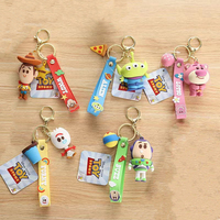 Kawaii Toy Story Disney Anime Hobby Lotso Alien Woody Buzz Lightyear Cartoon Doll Keychain Girl Bag Dress Birthday Gift