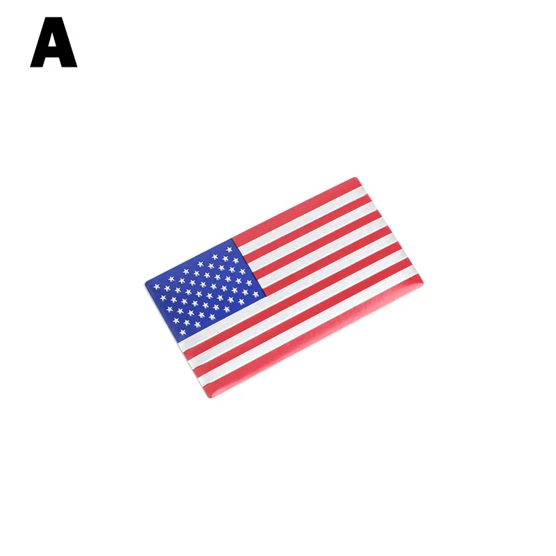 OTOKIT Automobile Motorcycle Exterior Accessories United States Of America USA National Flag Aluminum Alloy Car Stickers - view 6