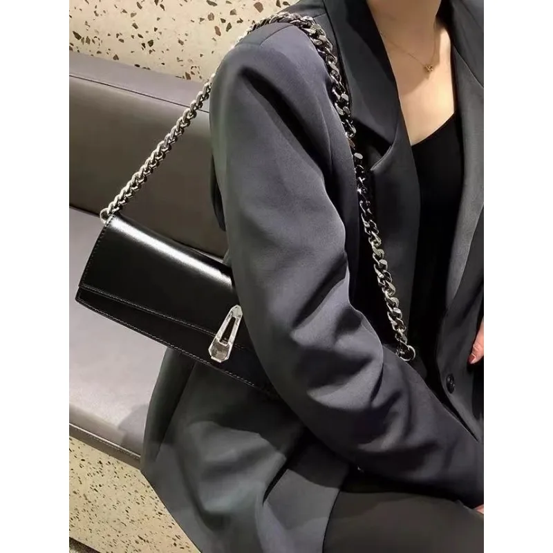Syme Niche Thick Chain Armpit Holding Retro High Street Babes Sweet Cool Advanced Sense Simple Cold Wind Exquisite Personality