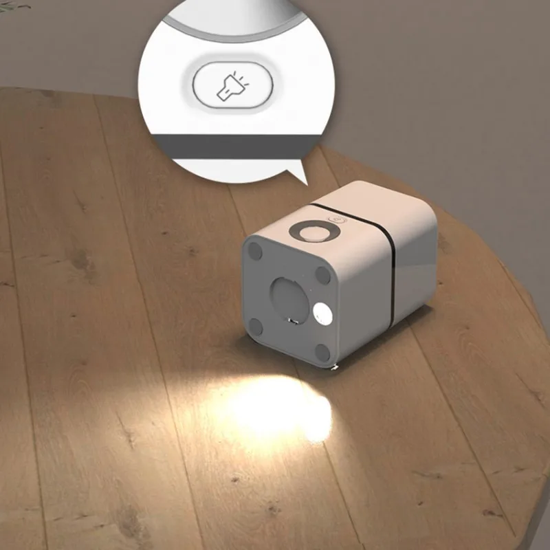 ABSJ-SOS LED Motion Sensor Light-Multi-Color Lâmpada infravermelha interna com lanterna de emergência e substituição da lâmpada