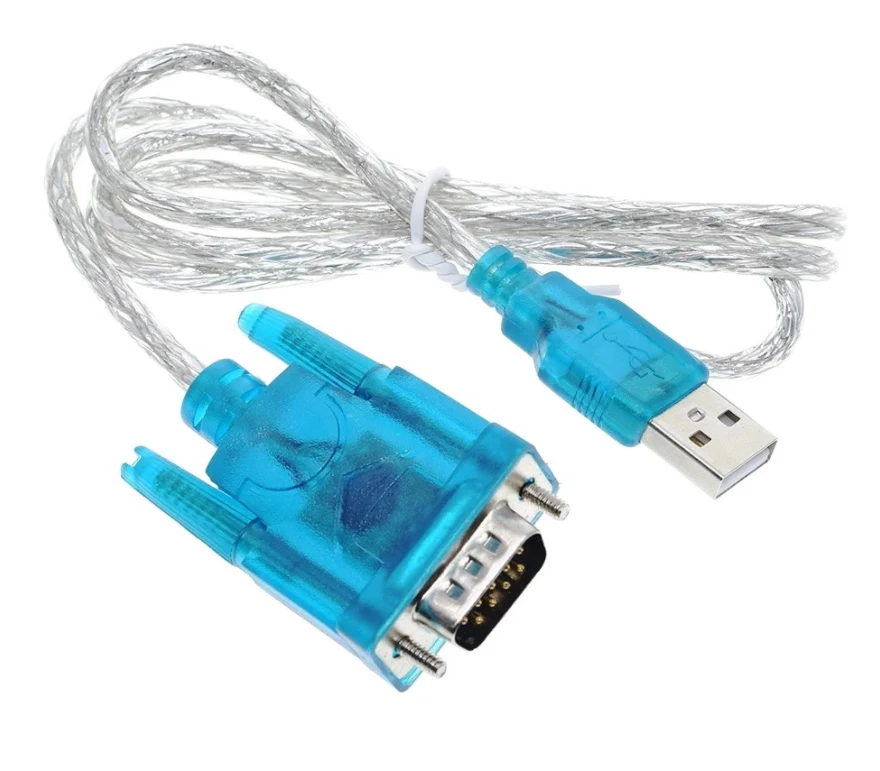 HL-340 جديد USB إلى RS232 COM ميناء المسلسل المساعد الشخصي الرقمي 9 دبوس DB9 مهائي كابلات دعم Windows7-64