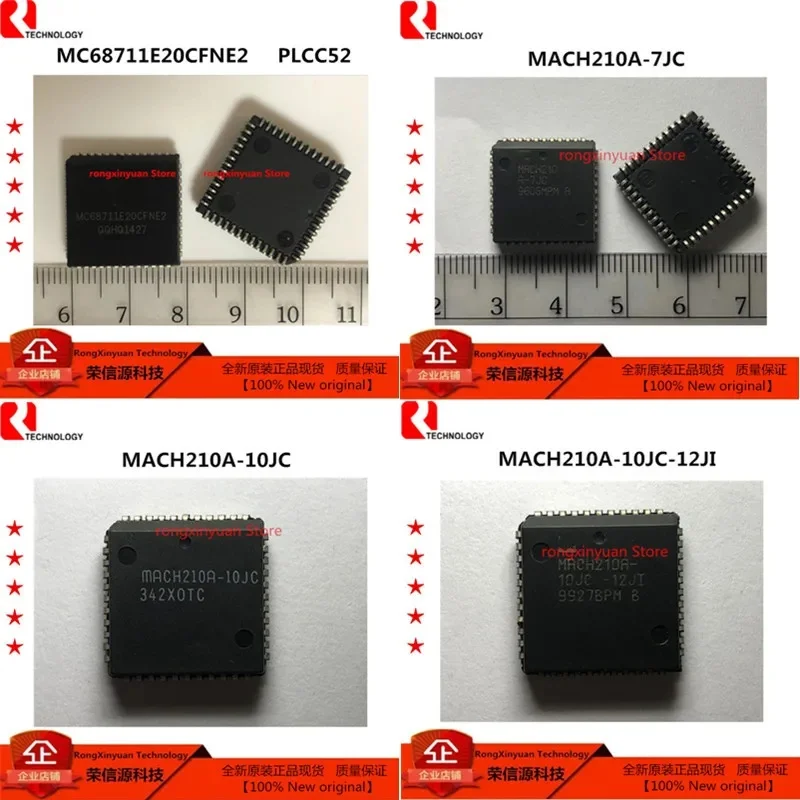 1 pz/lotto MC68711E20CFNE2 MC68711E20 PLCC52 MACH210A-7JC MACH210 PLCC44 MACH210A-10JC MACH210A MACH210A-10JC-12JI Nuovo originale