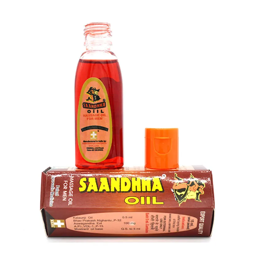 1PCS Indian God Big Dick Oil Increase Saandhha Oil Growth Thickening Cream Men Cock Enhancers Increase Enlarger Penis for Man