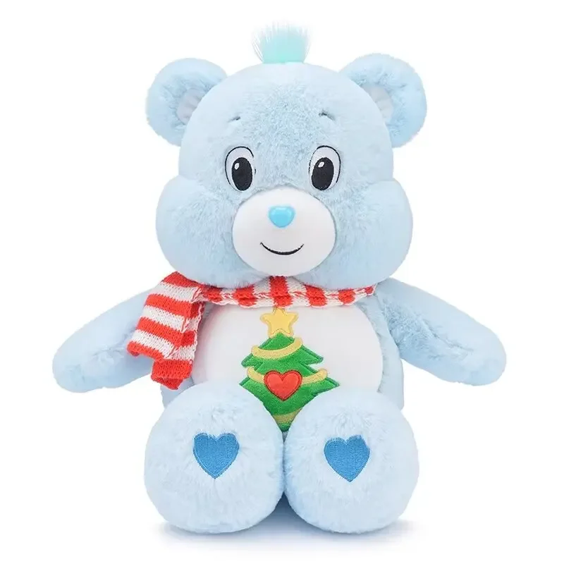 Edição de natal ursos de pelúcia urso de pelúcia boneca de pelúcia kawaii animal decoração do quarto anime arco-íris urso brinquedos hobbies presentes para a menina