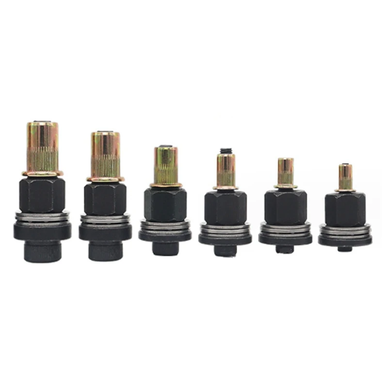 6 pcs kopf muttern adapter werkzeug nieter werkzeug zubehör für muttern optional modell M3-M10