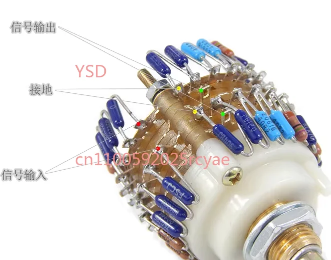 23-Speed step potentiometer 100K (two-channel) volume potentiometer, voltage divider, potentiometer