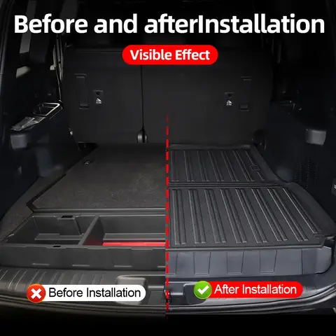 For Land Cruiser Prado LC 250 2024-2025 250 Tail box mat Interior ccessories Environmental Protection Waterproof Trunk mat J250
