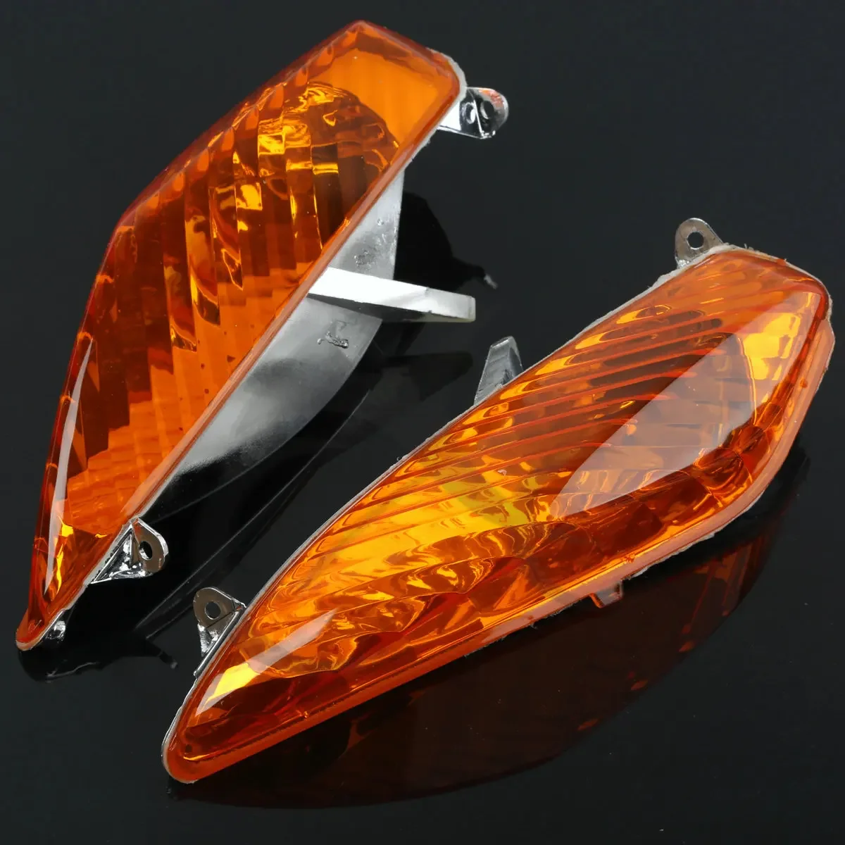 Motorcycle Turn Indicator Signal Lens Winker For BMW R1200RT 2005-2009 R900RT 2006-2011 2007 2008 2010 Orange Clear