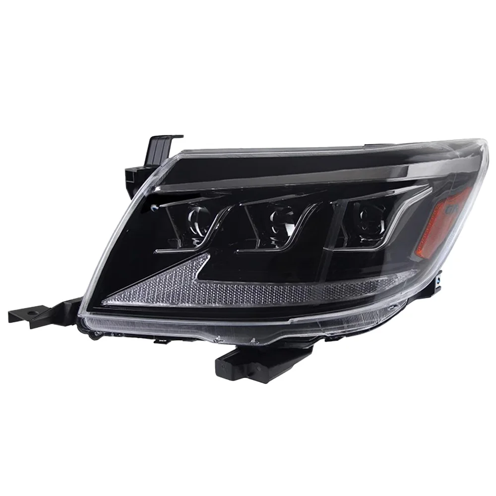 

Модифицированная светодиодная фара в сборе для квадроциклов и мотовездеходов, для Toyota Hilux Revo Vigo 2012-2014, автомобильные лампы 12В, Plug-and-Play, передняя фара для автомобиля