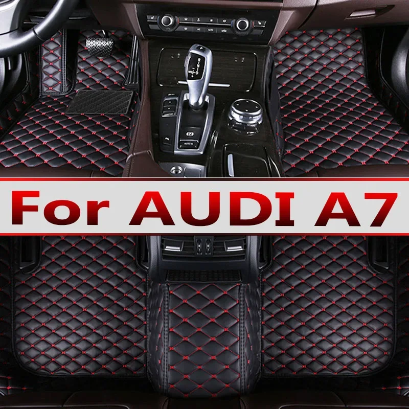 

Автомобильные коврики для AUDI A7 2012 2013 2014 2015 2016 2017 2018 на заказ автомобильные подушечки для ног автомобильный ковер чехол
