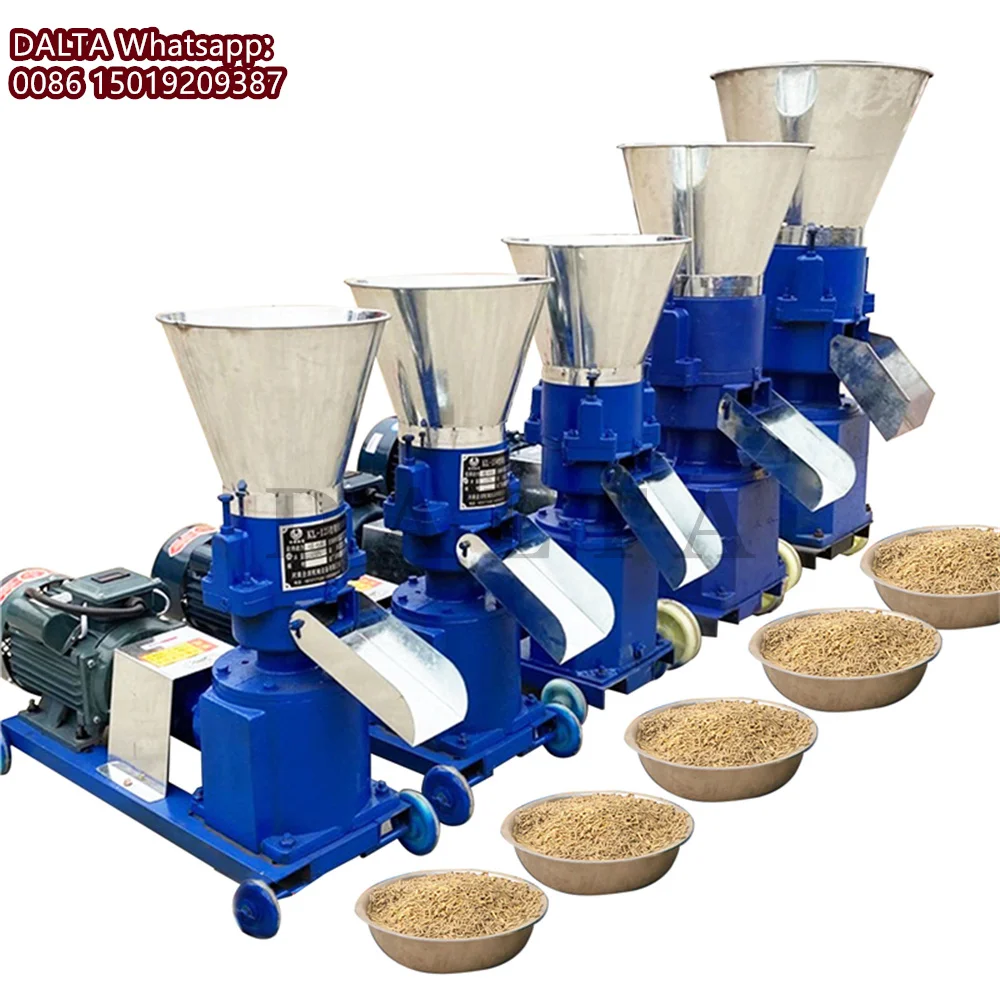 1000 kg/h Schweinefutter Pelletizer Pellet Maschine Huhn Schaf Futter Pellet Maschine Tier Granulat Maschine