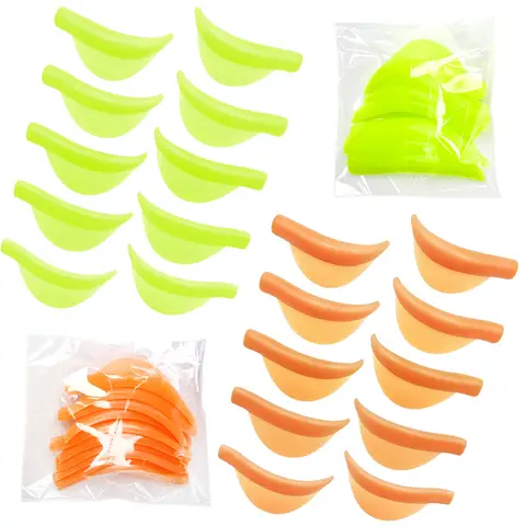 5 쌍 실리콘 속눈썹 파마 패드 속눈썹 막대 방패 리프팅 3D 속눈썹 경기자 라미네이션 재활용 여성 메이크업 액세서리