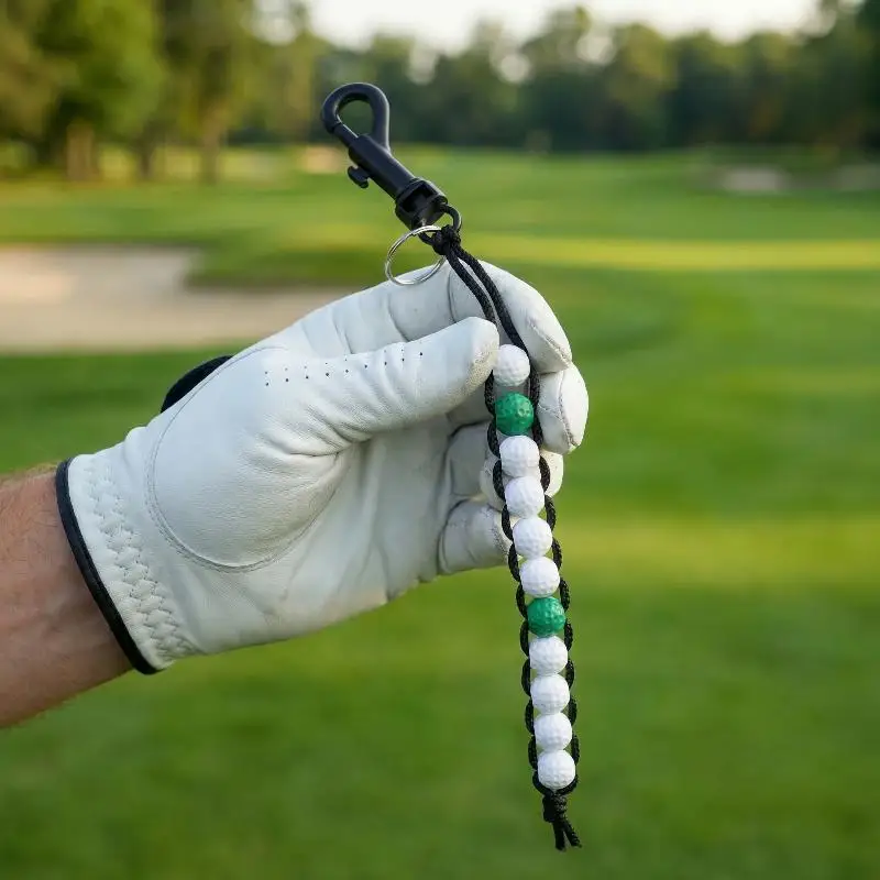 Golf Strokes Counter Beads 5 Pieces Reusable Training  for Easy Score Tracking on Course