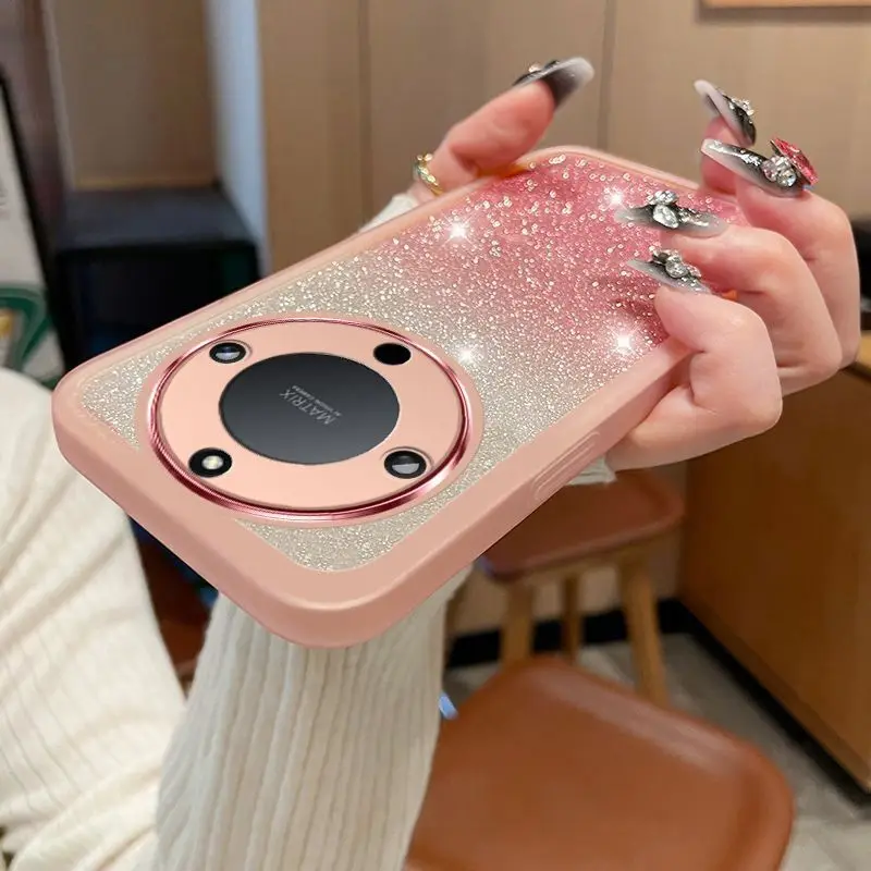 For Huawei Honor X9b X9C x8c X7C power Magic 6 7 Pro 400 Lite pro Case Glitter Shockproof Silicone Bumper Cover Case Honor X9c - Image 5