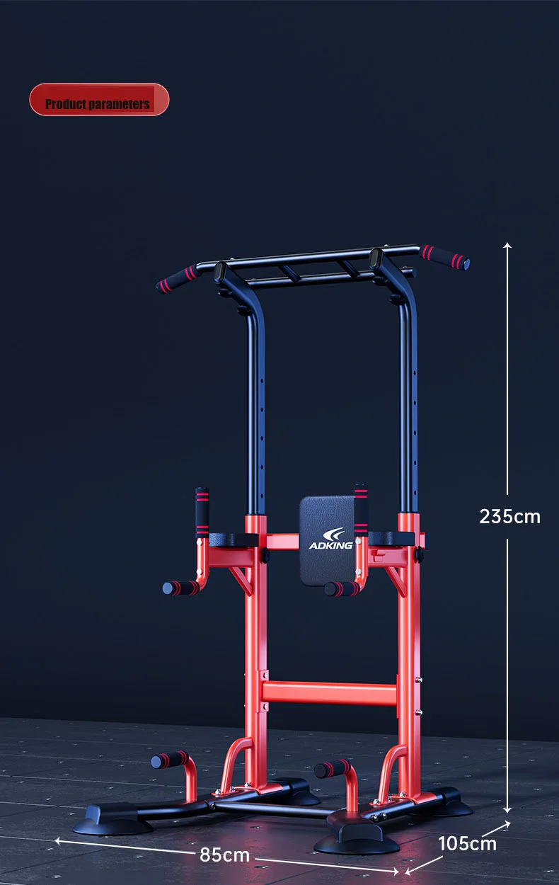 Household Horizontal Bar, Indoor Pull-up Device, Floor Stand, Single and parallel Bar, Stretching Hanging Bar, Fitness Equipment