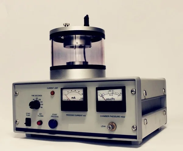 Sputter Coater: Компактный коллектор Spputter с использованием металлов, таких как Au, Pt, In, Ag, используемый для покрытия образцов для анализа SEM