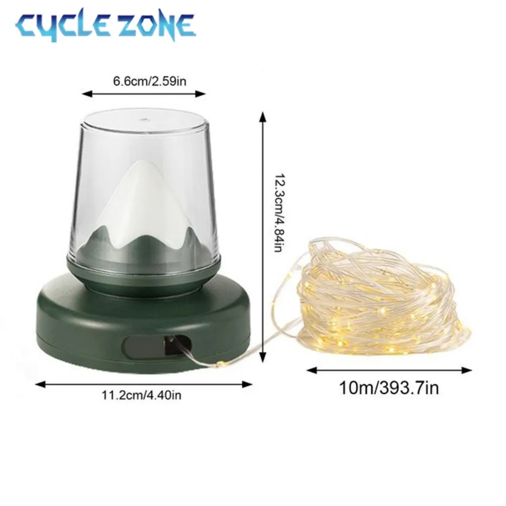 Portable Outdoor Camping Tent LED String Light 10M Recyclable String Lights Ambient Decorative for Night Market Birthday Party