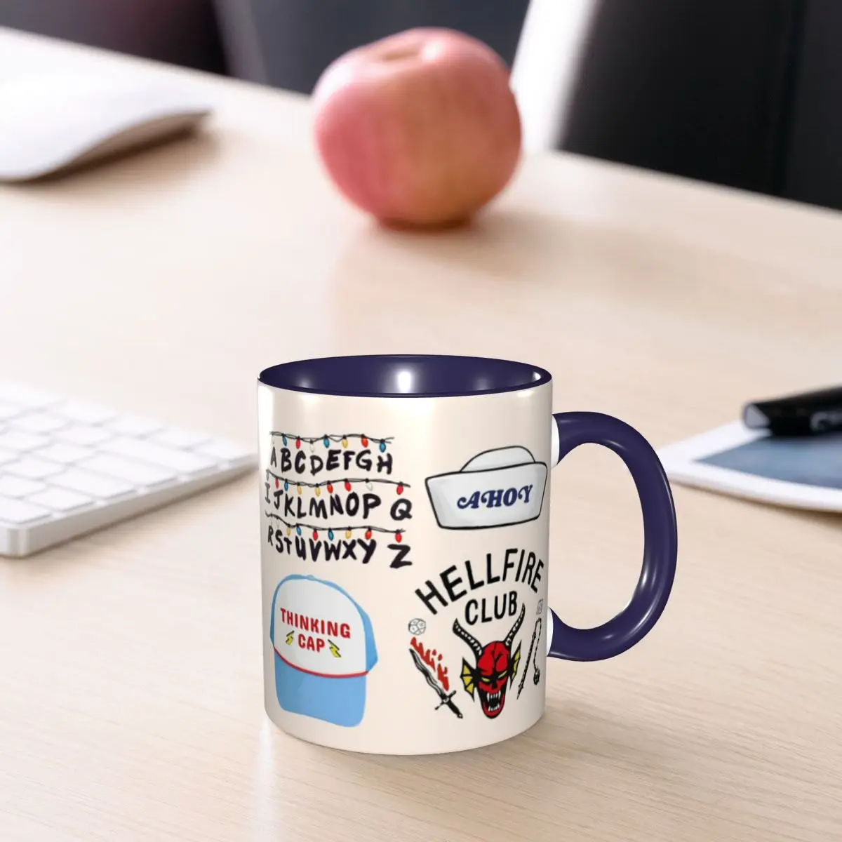 كوب ملصق غريب، أكواب قهوة سيراميك مضحكة، أكواب شاي، كوب حليب، أدوات للشرب، هدية للرجال والنساء #6