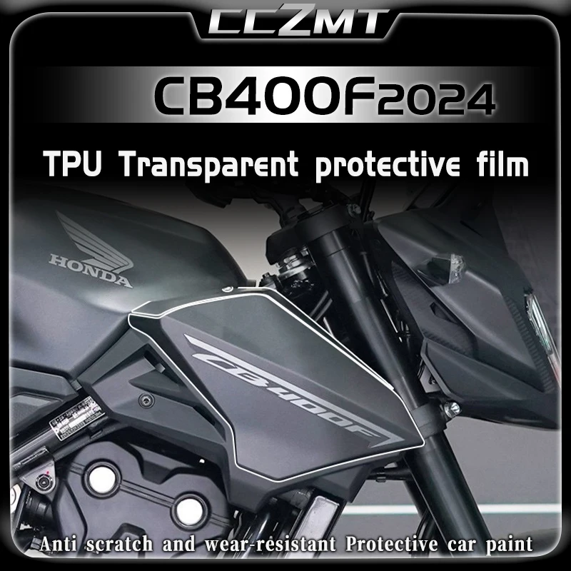 For HONDA CB400F cb400f 2024 invisible car clothing fuel tank protection transparent body protection film accessories