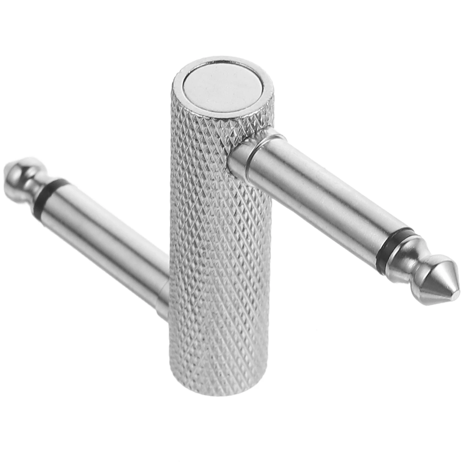 Connettore in metallo Jack audio Pedali Accoppiatore Basso rumore Durevole salvaspazio Accessori per cavi Connettore per scheda basso
