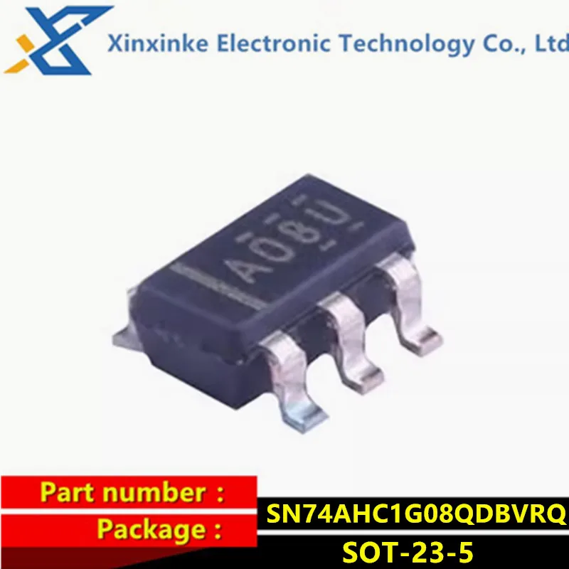 

10PCS SN74AHC1G08QDBVRQ1 Mark:A08U SOT-23-5 Logic Gates Auto Cat Single 2 Input Pos AND Gate Logic ICs Brand New Original