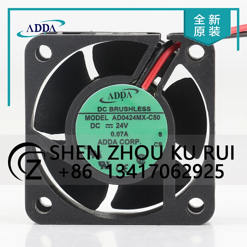 

ADDA AD0424MX-C50 dual ball converter High Wind mainboard Power supply 12V 48V DC24V 0.07A AC EC 4020 40X40X20MM 4CM cooling fan