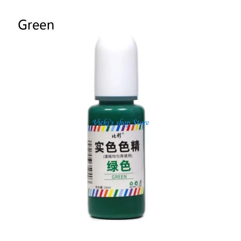 تلوين راتنج AB لأعمال الطلاء وصبغة راتنجات الإيبوكسي 12 لونًا 0.35 أونصة/10 مل