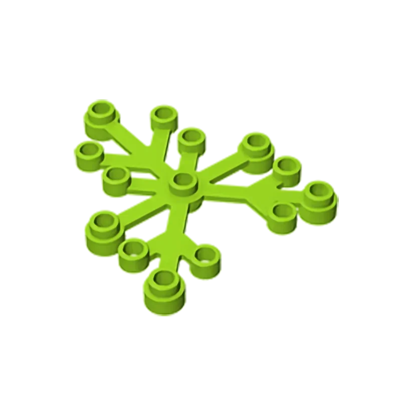 Gobricks Building Blocks GDS-1437 Plant Leaves 6 x 5  compatible with lego 2417 children's DIY Educational