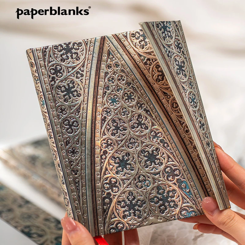 Paperblanks Retro Kathedraal Notitieboekje Set Literatuur Zuurvrij Papier Retro Handaccount Literaire Creatieve Geschenken Dagboek Handwoord