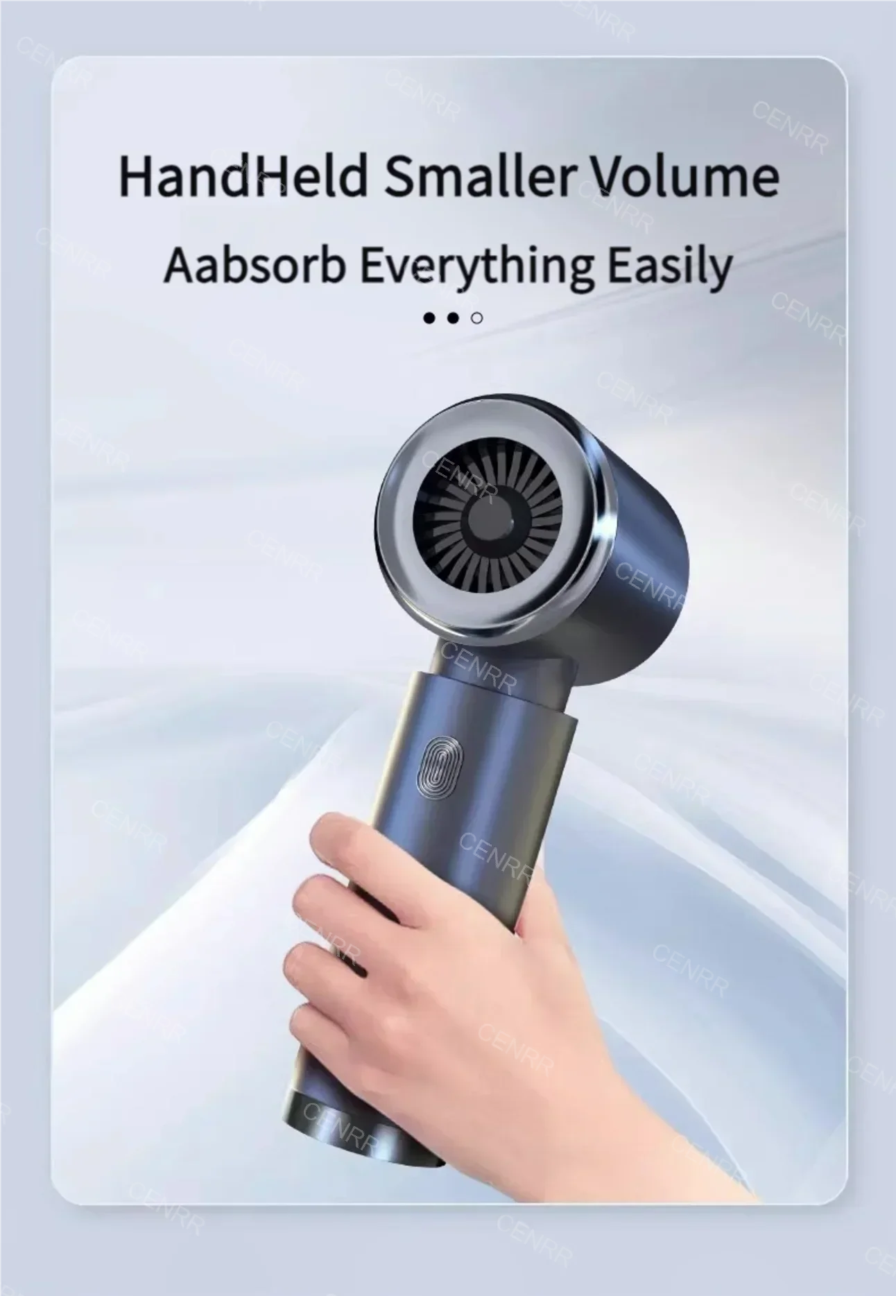 CENRR Car Vacuum Cleaner High Suction 210000PA Wireless Vacuum Cleaner Cordless Vacuum Cleaner High Pressure Cleaning Machine