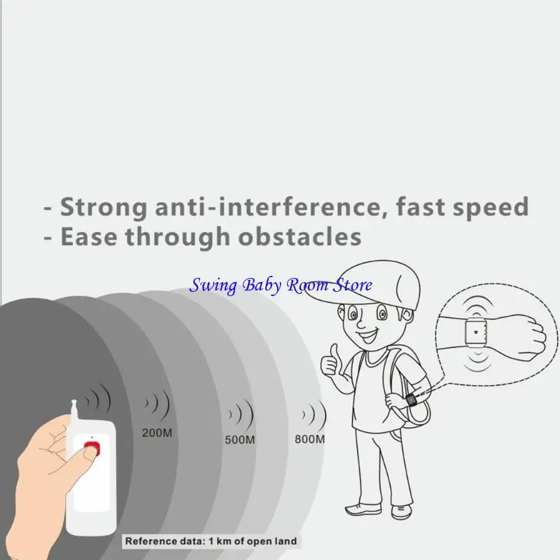 K1AD الجلد الصديق للطوارئ في حالة تنبيه معصم مستشفى Wireless Hospital Wireless Hospital