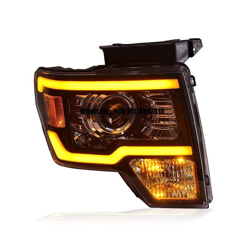 

Headlight Assembly for Ford F150 2008-2014 LED Head Lamp Car Styg DRL Signal Projector Lens Auto Accessories Front