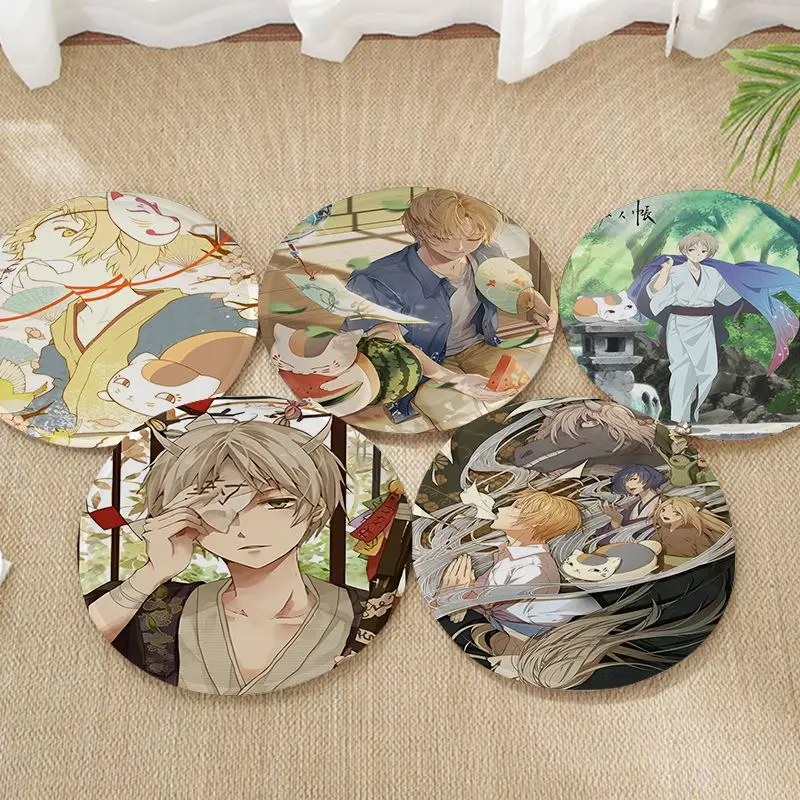 

Anime Natsume Yuujinchou Tie Rope Plush Cushion Home Back Cushion Soft Comfortable 50x50cm Buttocks Pad