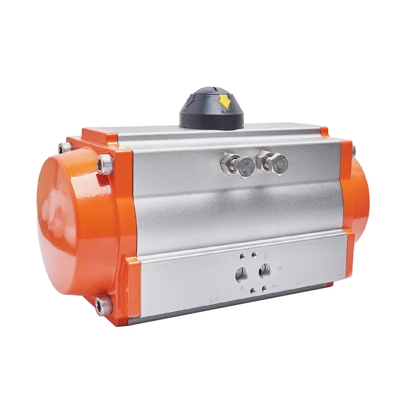 

AT32/52/63/75/83/92/105/125/140/160/190/210/240 Rotation Angle 90° AT Air Pneumatic Butterfly Ball Valve Actuator