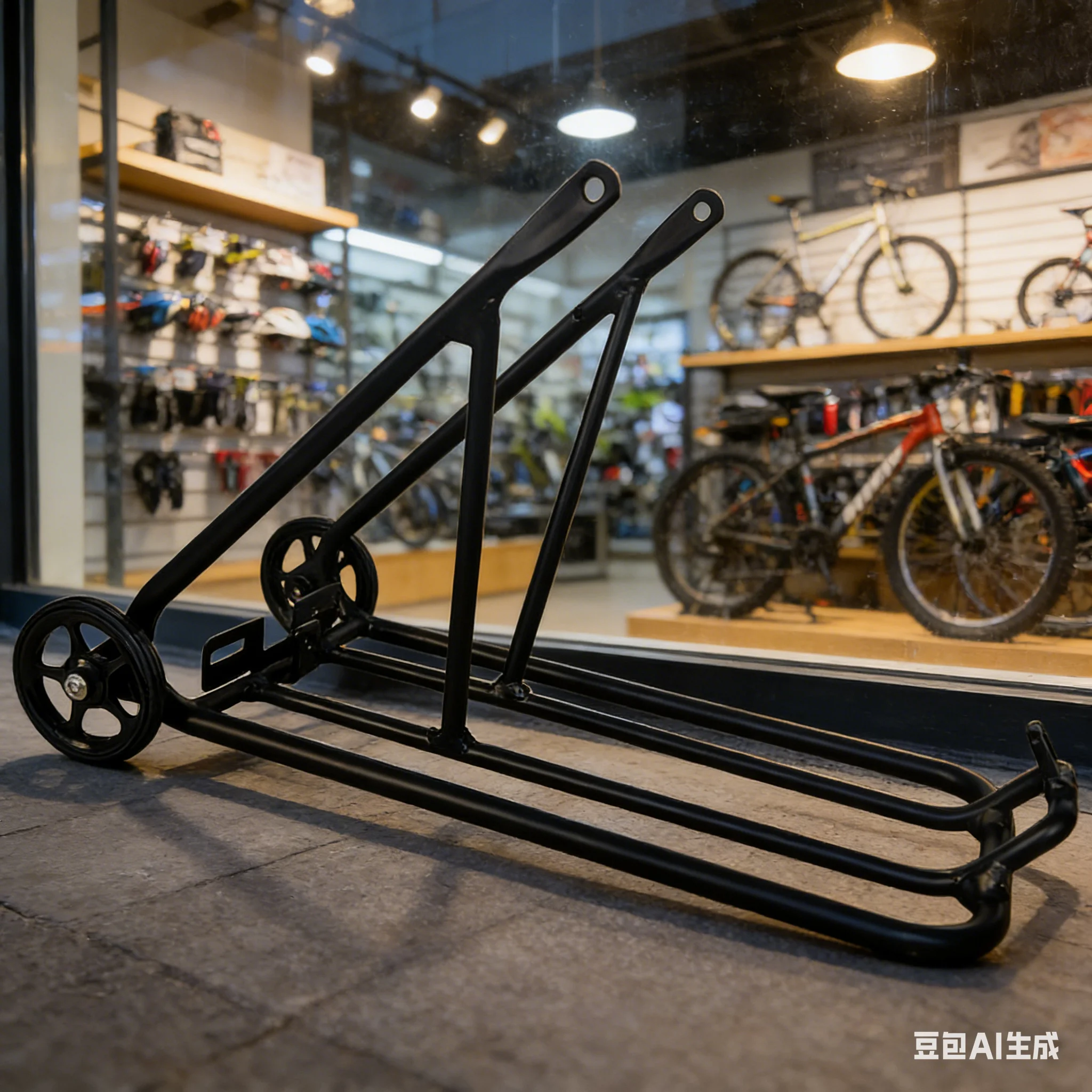 

1pc Folding Bicycle Tail Rack Aluminum Alloy Rear Carrier Shelf With Easy Wheels For Brompton 16*1-3/8 Tire Shelf Beam Parts