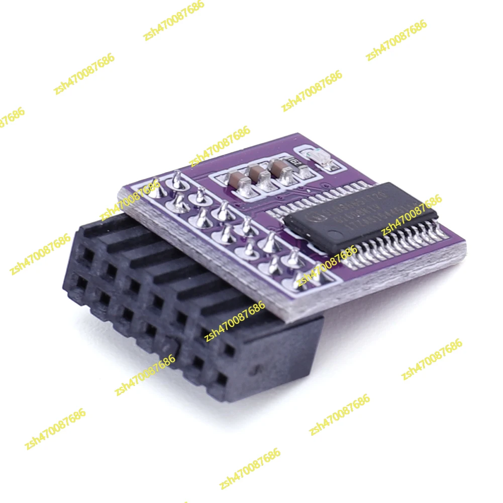 وحدة أمان مشفرة TPM 2.0 LPC 14 Pin/20 Pin بطاقة اللوحة الرئيسية وحدة TPM2.0 للوحة الأم ASUS Gigabyte لنظام التشغيل Windows 11 #6