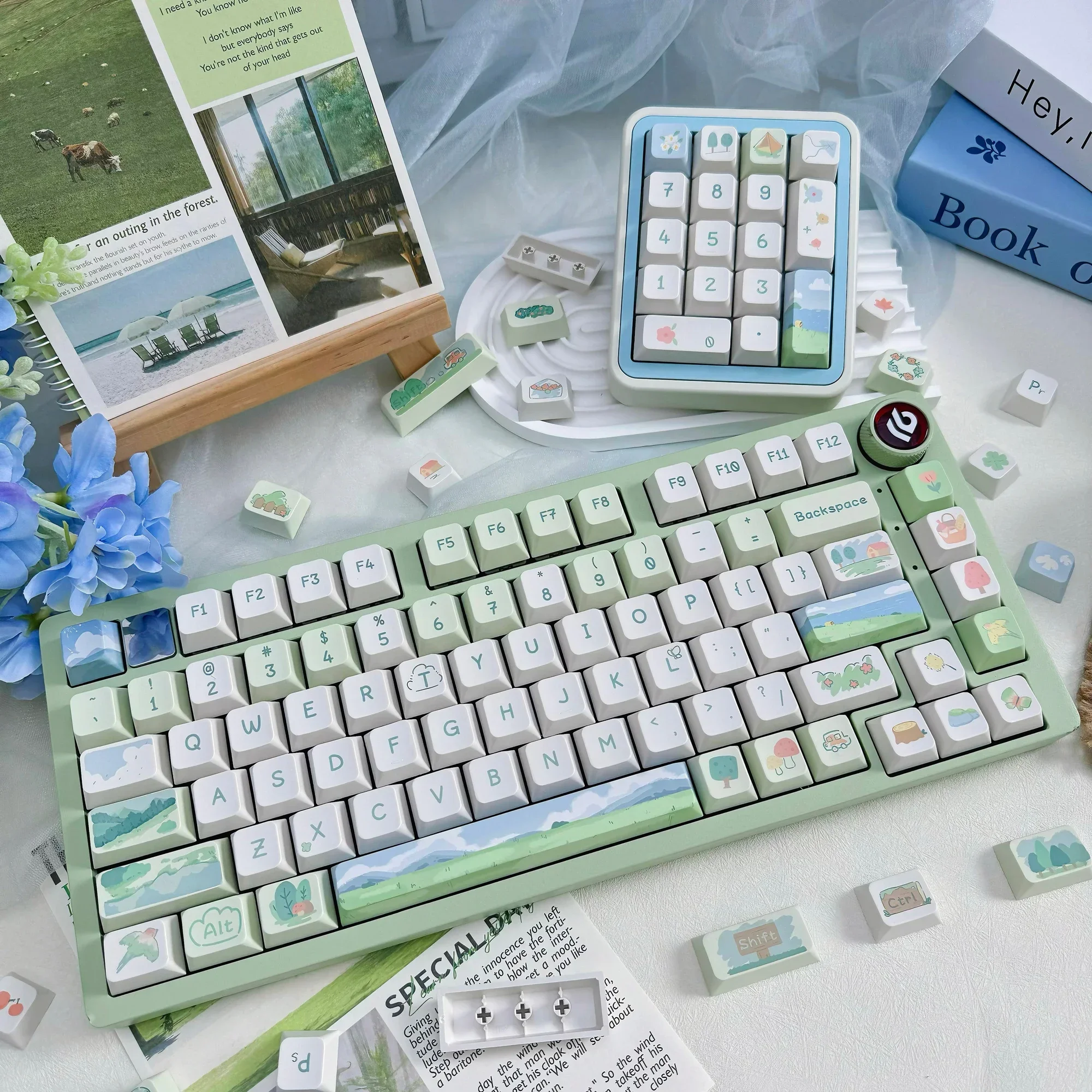 Kasugi Puppy Original 95/118 Keys Sublimation Mechanical Keyboard Keycaps