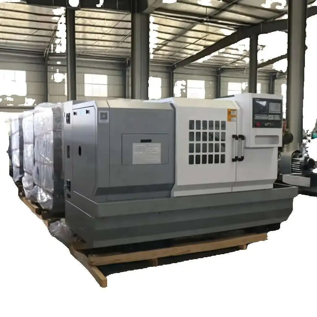 الصين مصنع Ck6140 مخرطة CNC هاين الصغيرة الدقة سبيكة عجلة تيرنر الثقيلة المتوسطة التحمل مائل السرير المحرك الأساسية