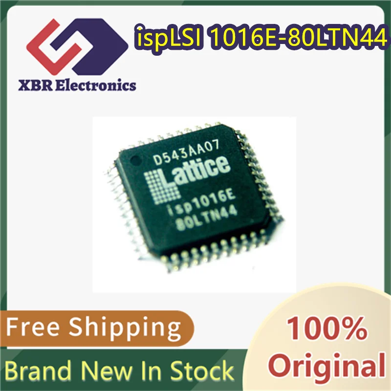 

(2/20 pieces) ISPLSI1016E-80LTN44 ISPLSI1016E-80LT44 1016E-80LTN44 QFP44 Programmable Logic Device Brand New