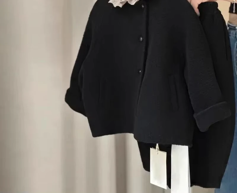 Zestawy dziecięce 2024 Nowa jesienna moda koreańska Casual Prosty styl Długie spodnie Płaszcze Baggy — zdjęcie 6