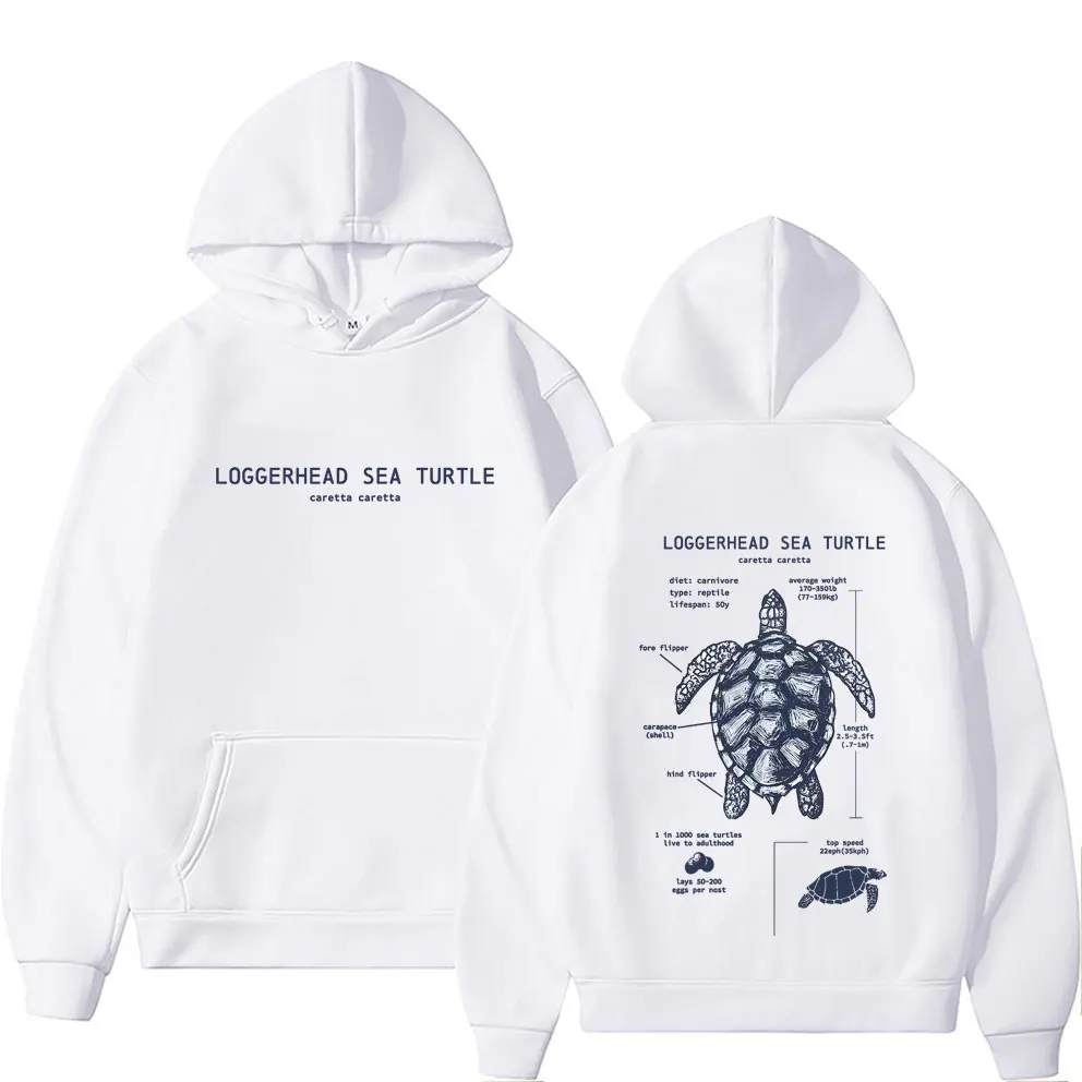 

Sea Turtle Anatomy Graphic Hoodie Men Women Clothing Casual Oversized Pullover Hoodies Men's Fashion Vintage Hooded Tracksuit