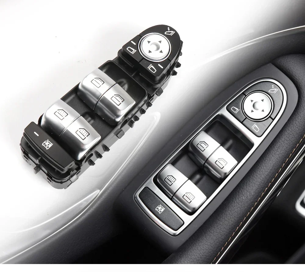 Auto Front Tür Elektrische Power Master Fenster Schalter Repalcement Für Mercedes Benz W222 S Klasse S300 S320 S400 S500 2014-2019 – Detail 1