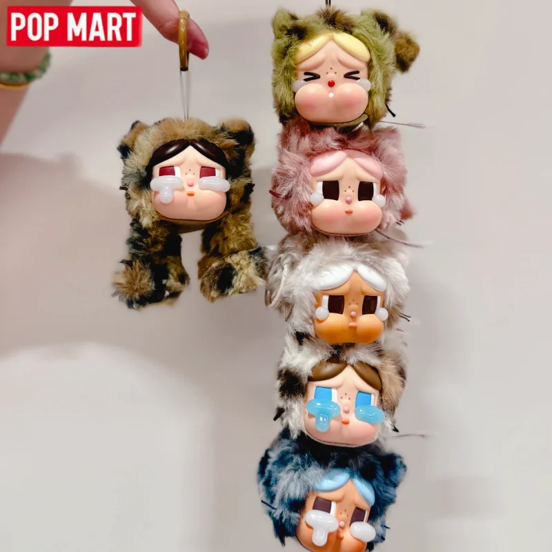 POPMART Crybaby Wild Bt Cutie Serie Blind Box Mysteriöse Actionfiguren Trendige Desktop-Dekoration Puppenspielzeug Geschenke für Sammler
