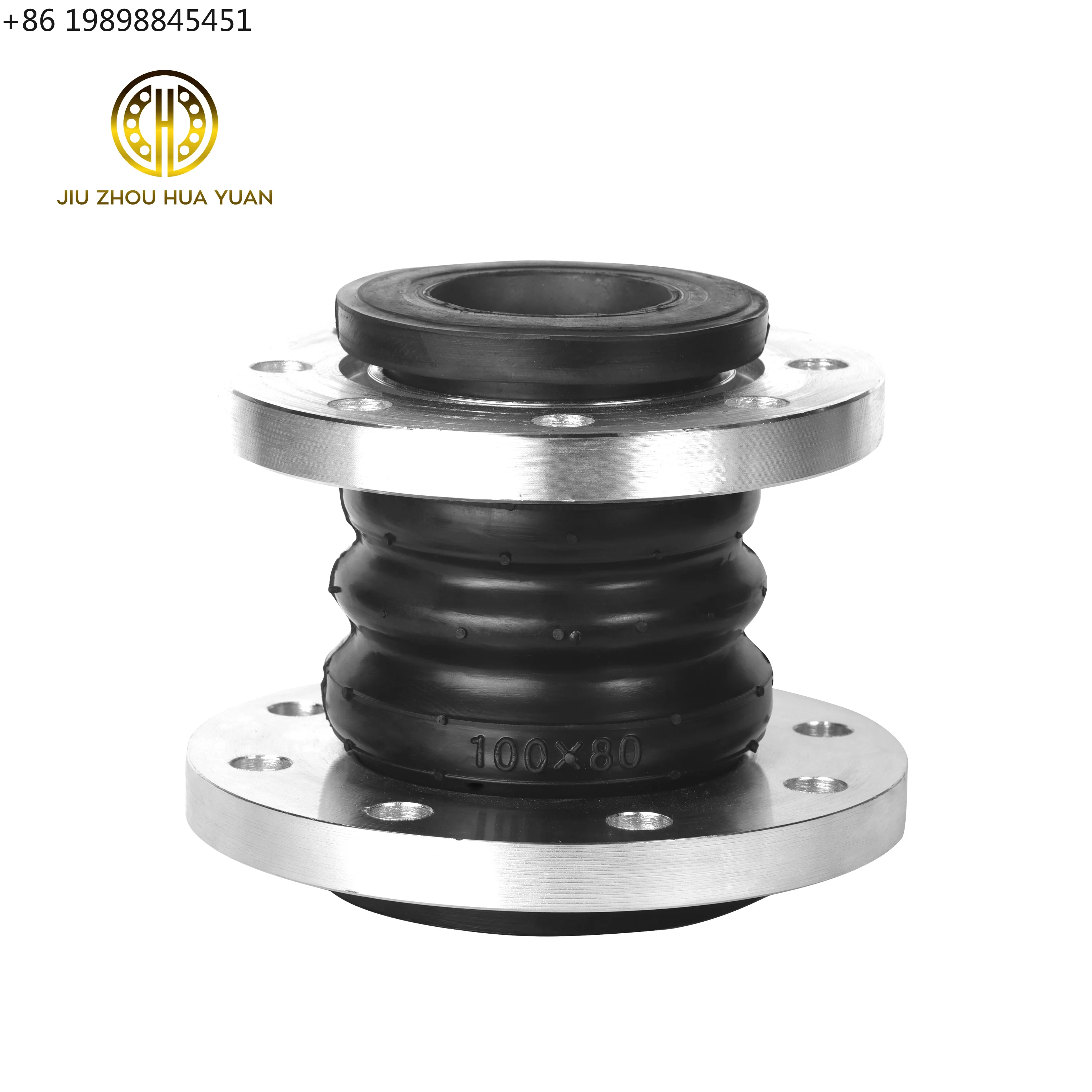 Flexible Rubber Expansion Joint Pipe Connector for Industrial Pipeline System Compensation and General Equipment Replacement Use