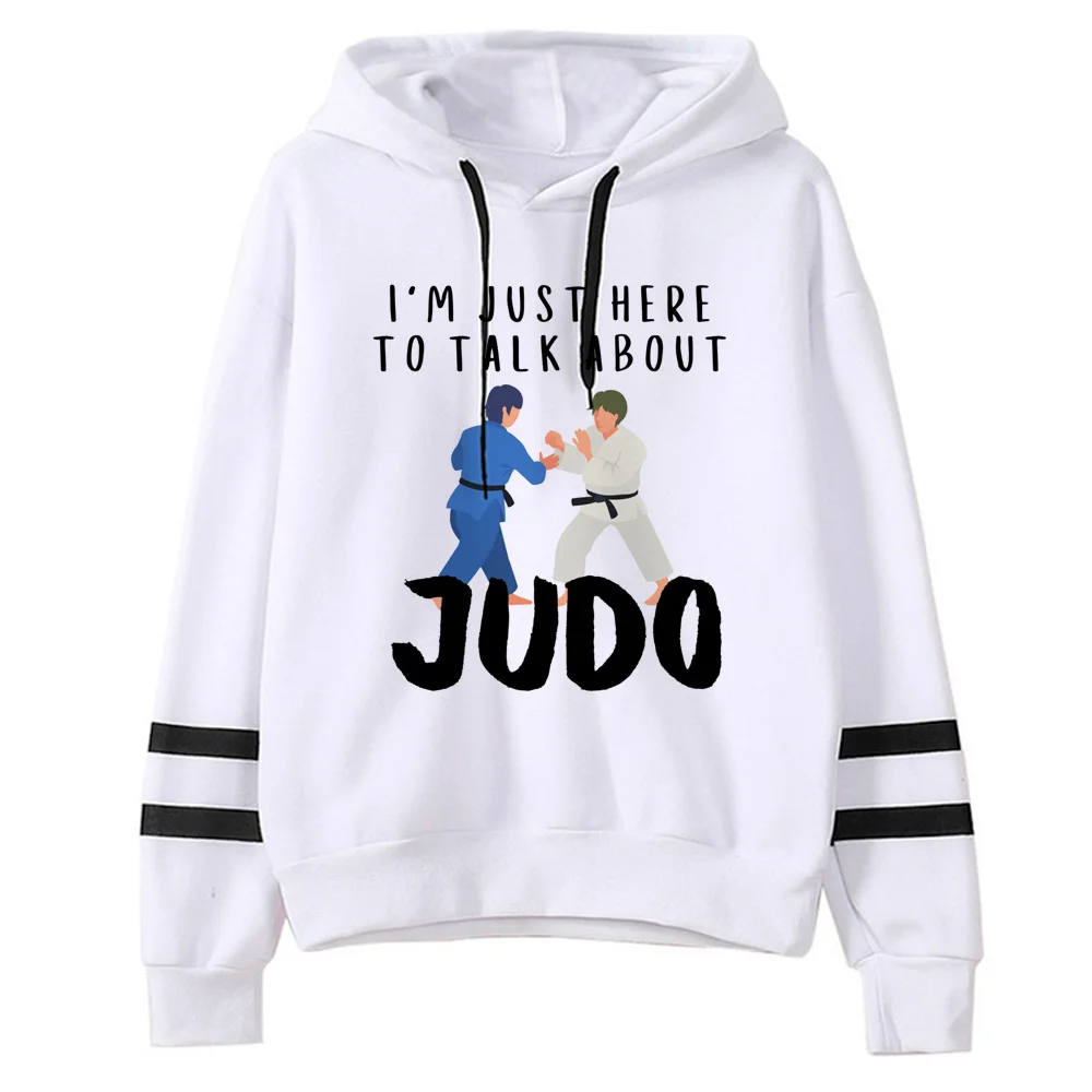 Judo hoodies women 90s y2k aesthetic gothic Winter  Hooded Shirt female aesthetic sweater