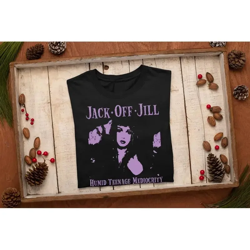 Humid T Shirtnage Mediocrity Jack Off Jill Black Shirt Cotton Jk675