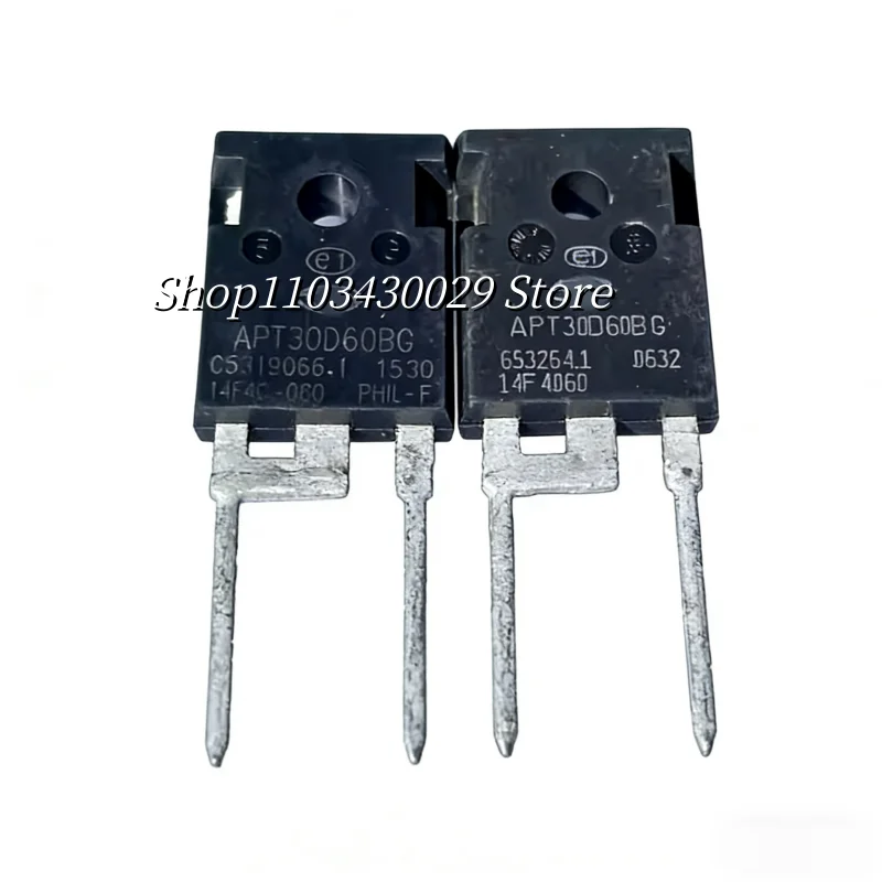 10Pcs refurbished original APT30D60BG TO-247 30A 600V Super Fast Recovery Diode