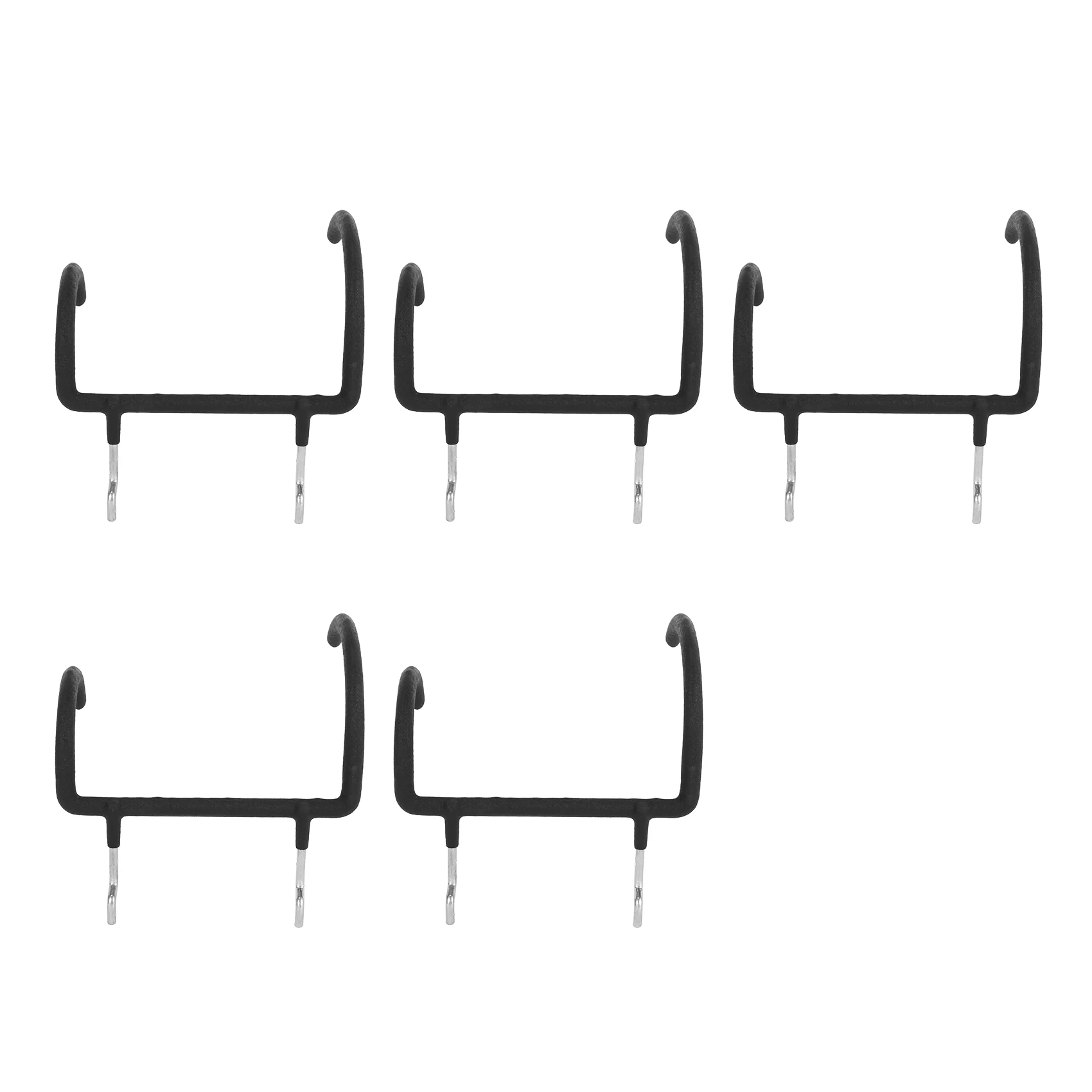 

ABFIBG 5PCS Pegboard Drill Holder Heavy Duty Hooks,Pegboard Double Hooks Drill Hanger Hook for Drill,Accessories,Power Tool Etc