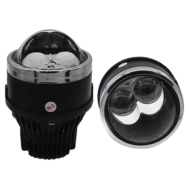 3.0-Inch Bifocal Lens Led Integrated Laser Fog Light 65W Waterproof Hyperboloid Upgrade Retrofit Factory Made 12V Car Universal